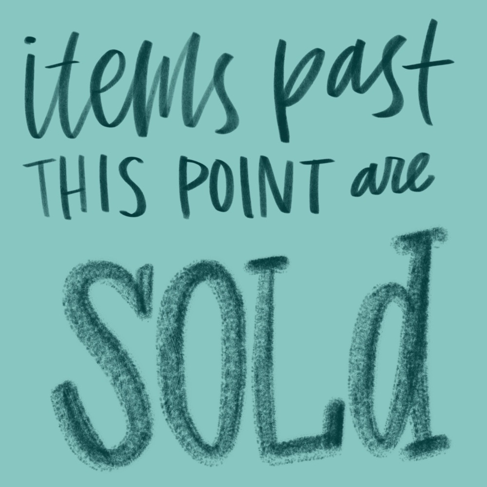 thanks for shopping!